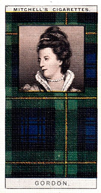 Тартан клана Gordon