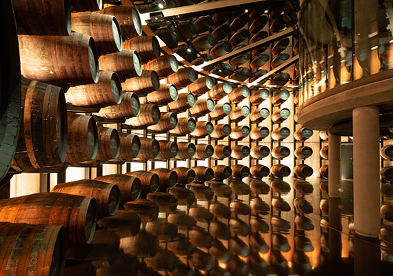 Хранение шотландского виски Macallan