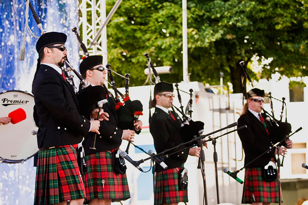Оркестр волынщиков Moscow & District Pipe Band