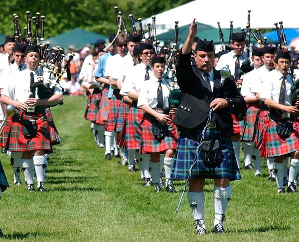 Шотландский праздник Highland Gatherings