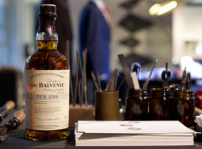 Бутылка шотландского виски Balvenie