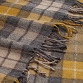 картинка Highland Wool Blend Tartan Blanket BUCHANAN NATURAL от магазина  Mykilt