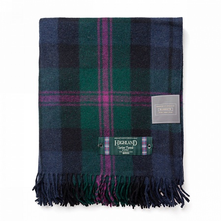 картинка Highland Wool Blend Tartan Blanket BAIRD от магазина  Mykilt