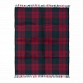 картинка Highland Wool Blend Tartan Blanket LINDSAY от магазина  Mykilt