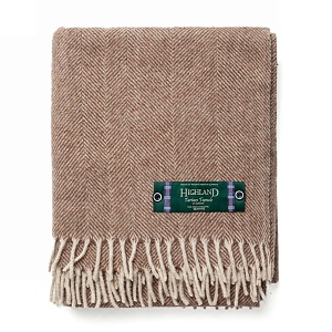 2Картинка Плед Beige / Brown