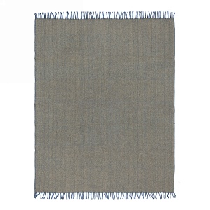 3Картинка Плед Navy Blue Ochre Yellow 