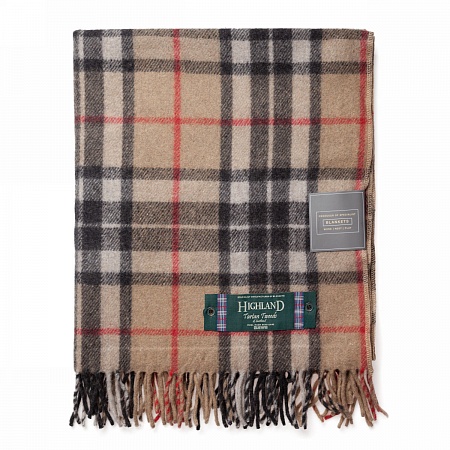 картинка Плед Thompson Camel от магазина  Mykilt
