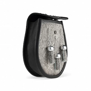 3Картинка Спорран GM Belt Semi Dress Sporran Embossed and Studded Bovine