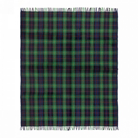 картинка Highland Wool Blend Tartan Blanket FARQUHARSON от магазина  Mykilt
