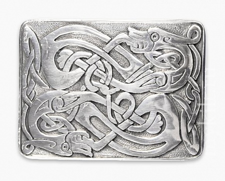картинка Бляшка GM Belt Pewter Zoomorphic от магазина  Mykilt
