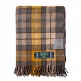 картинка Highland Wool Blend Tartan Blanket BUCHANAN NATURAL от магазина  Mykilt