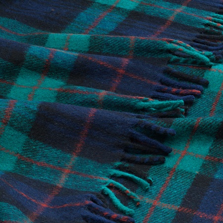 картинка Highland Wool Blend Tartan Blanket MURRAY OF ATHOLL от магазина  Mykilt