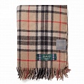 картинка Highland Wool Blend Tartan Blanket THOMSON CAMEL от магазина  Mykilt