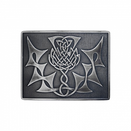 картинка Бляшка GM Belt Highland Thistle от магазина  Mykilt