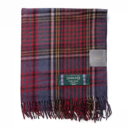 картинка Highland Wool Blend Tartan Knee Blanket ANDERSON-A09822 от магазина  Mykilt