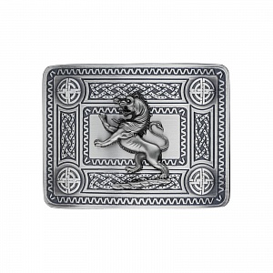 2Картинка Бляшка GM Belt Celtic Knot And Lion Mount