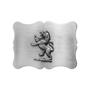 2Картинка Бляшка GM Belt Traditional Lion