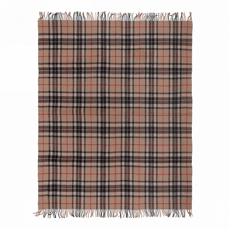 картинка Highland Wool Blend Tartan Blanket THOMSON CAMEL от магазина  Mykilt