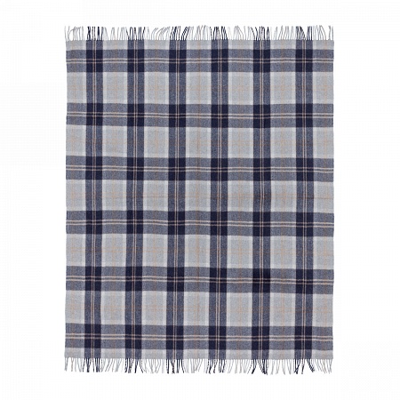 картинка Highland Wool Blend Tartan Blanket BANNOCKBANE SILVER от магазина  Mykilt
